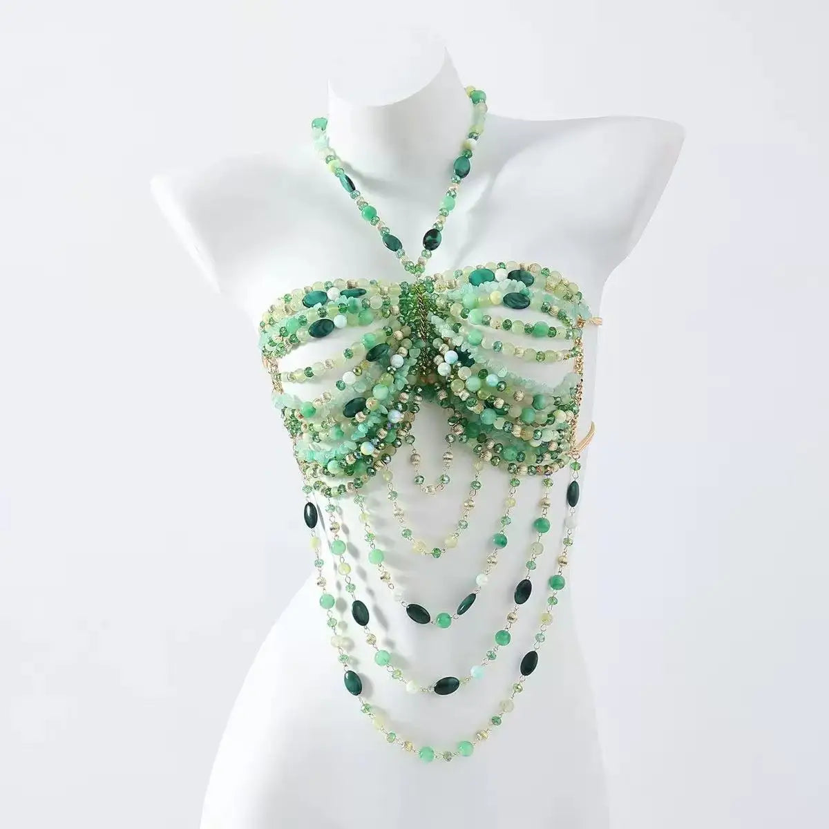 Colourful Beaded Tops
