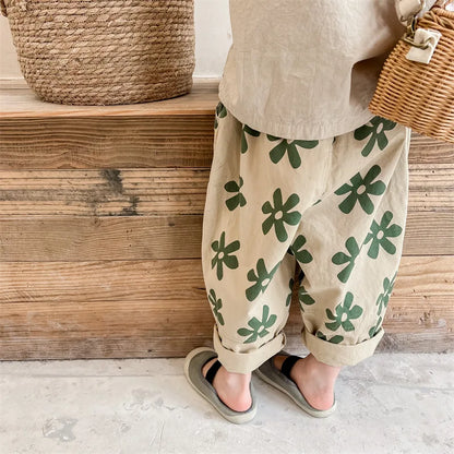 Hawaiian Floral Pants