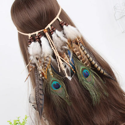 Boho Feather Headbands!