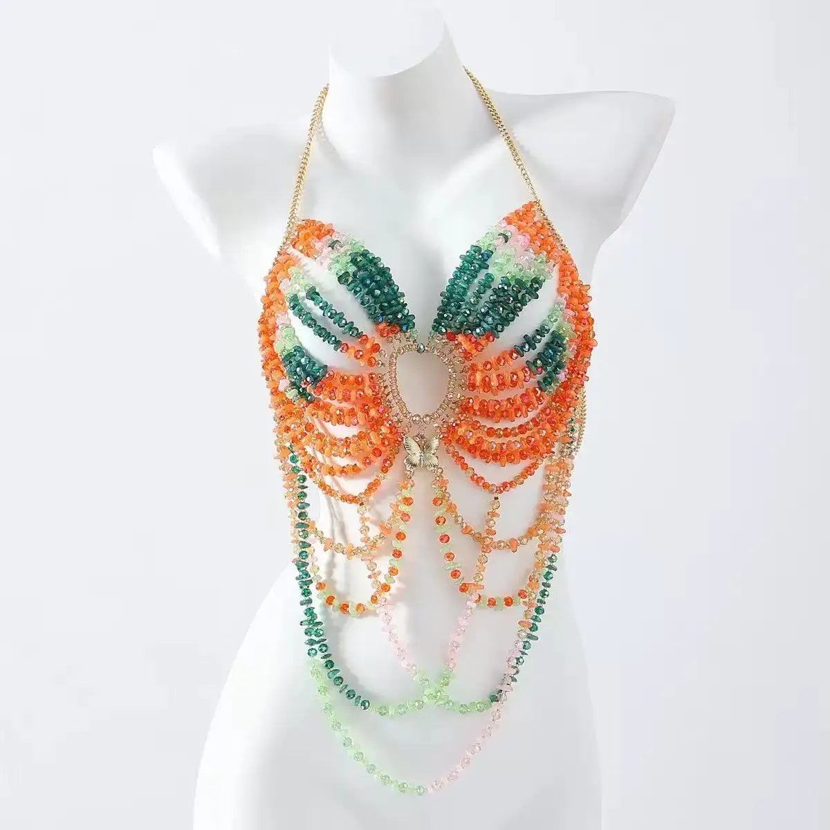 Colourful Beaded Tops