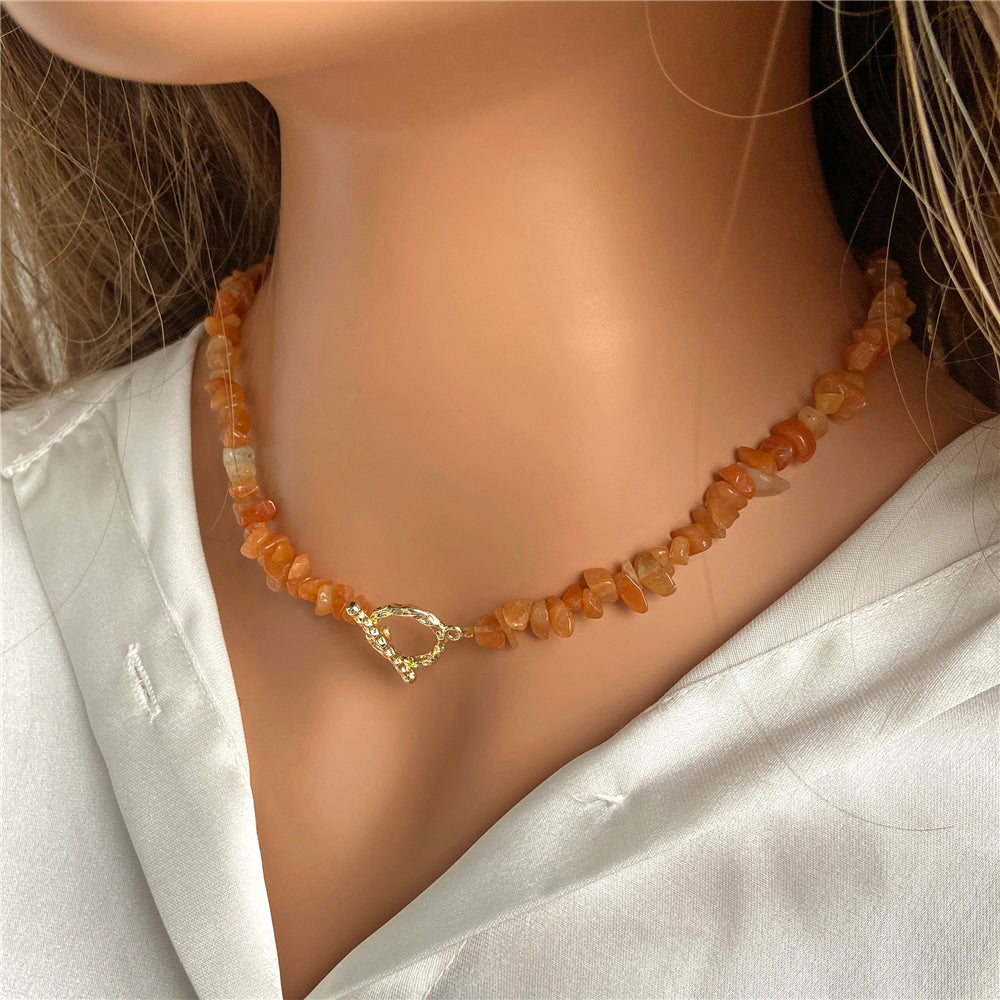 Healing Throat Chakra and Protective Crystal Necklaces
