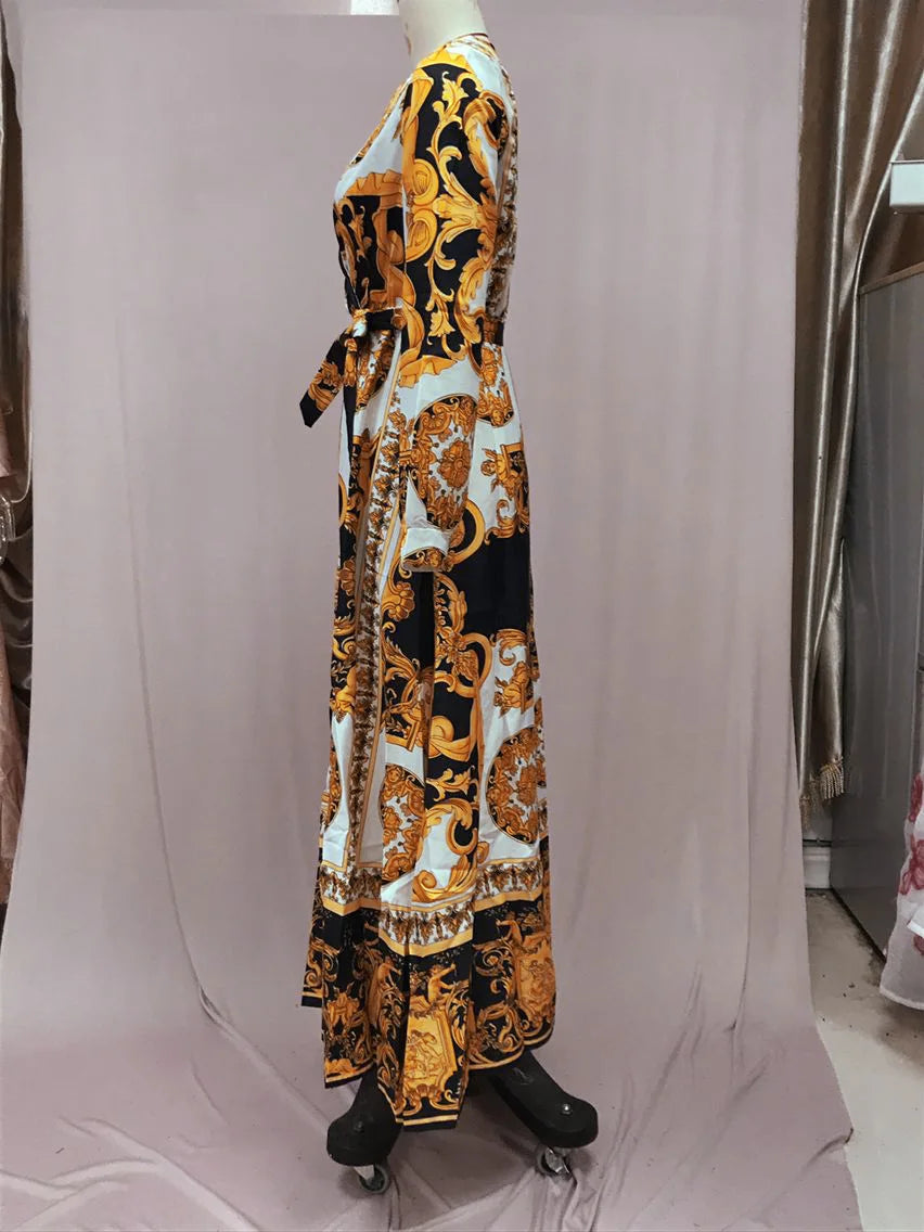 Classy Boho Dress Beige