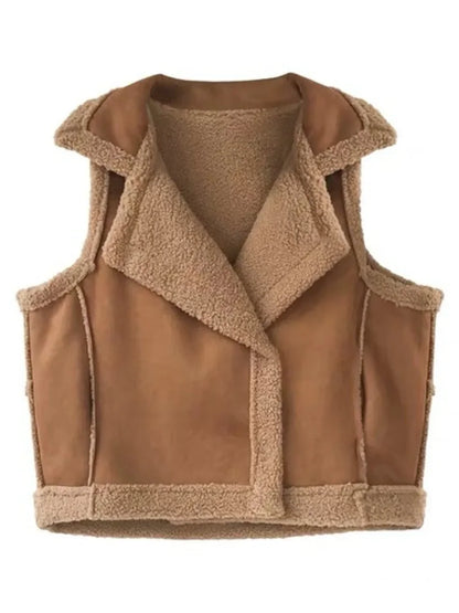 Leather Vest Coat
