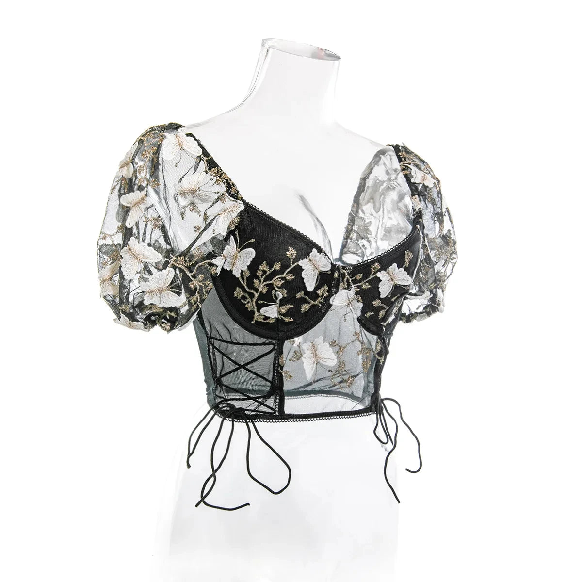 Puffed Sleeve Top