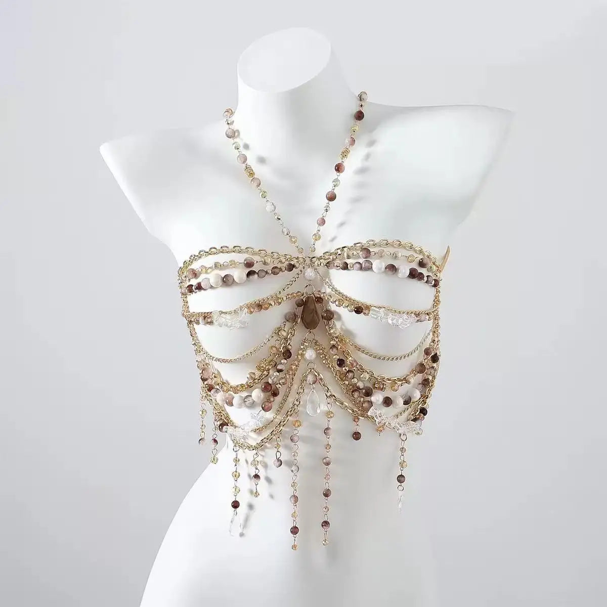 Colourful Beaded Tops