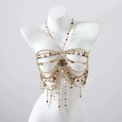 Colourful Beaded Tops
