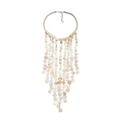 Multi-Layered Beachy Necklace