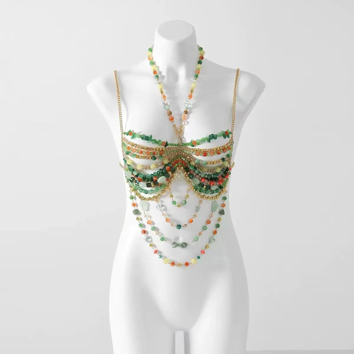 Colourful Beaded Tops