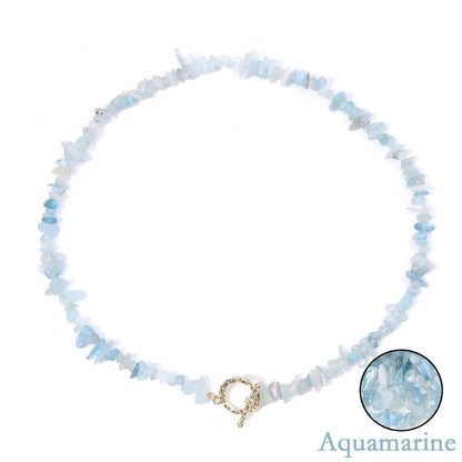 Healing Throat Chakra and Protective Crystal Necklaces