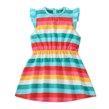 Rainbow Striped Dress!
