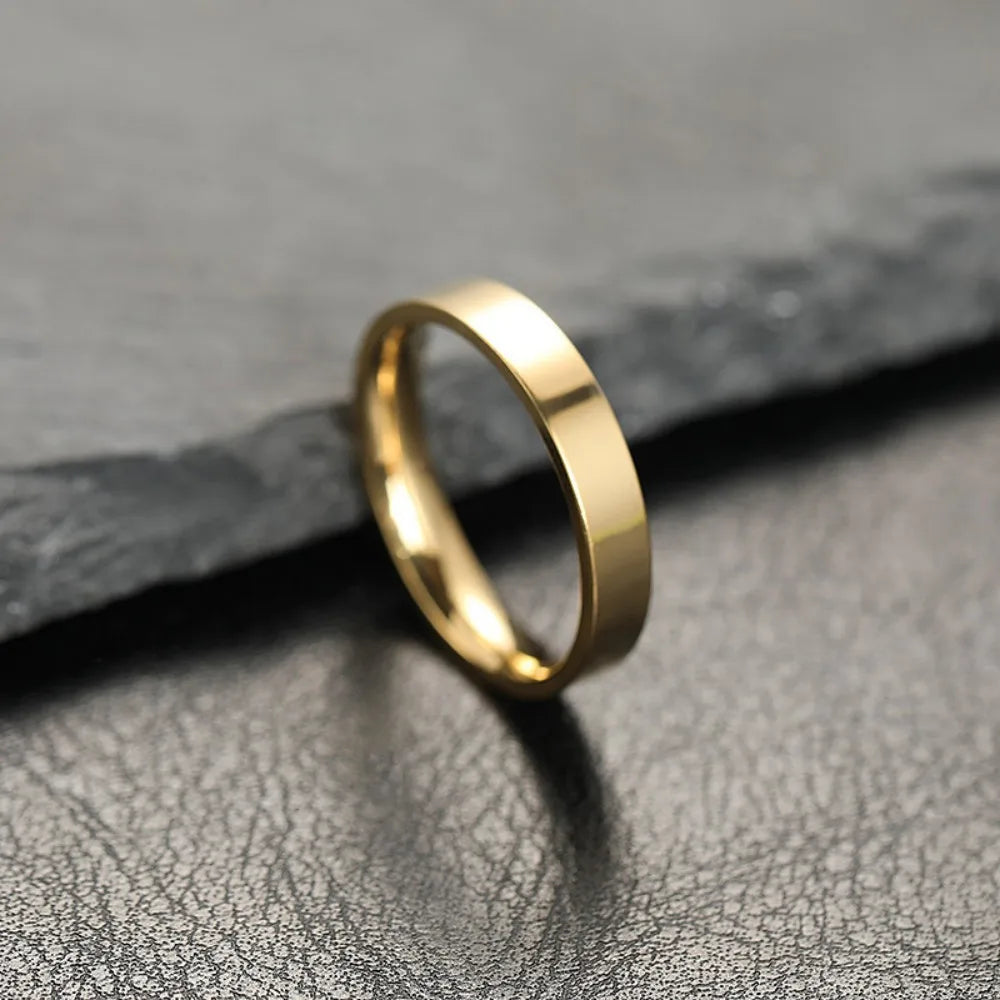 Black Matte Men's Ring