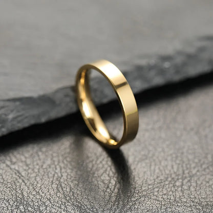 Black Matte Men's Ring