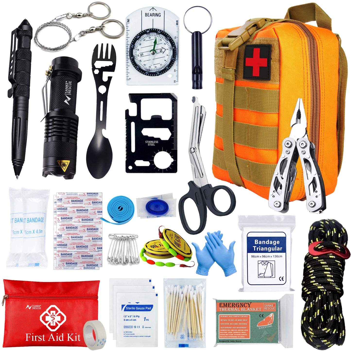 Survival First Aid Camping Kit