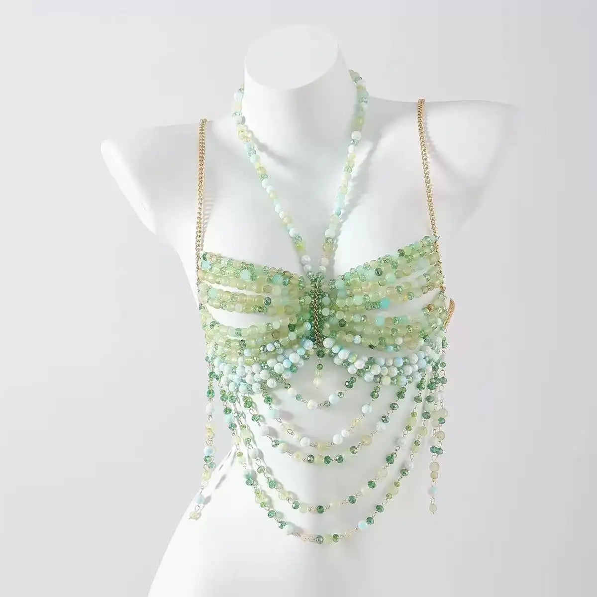 Colourful Beaded Tops