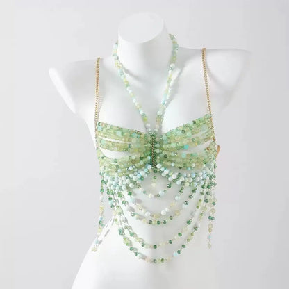 Colourful Beaded Tops