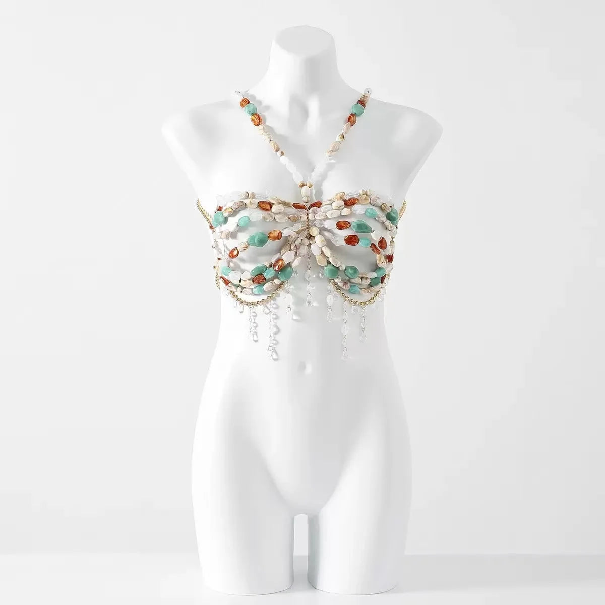 Colourful Beaded Tops