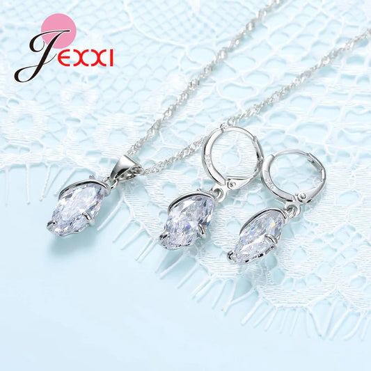 Cubic Zirconia Jewelry Set