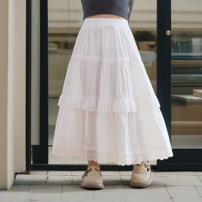 Teenage Ruched Frill Skirt