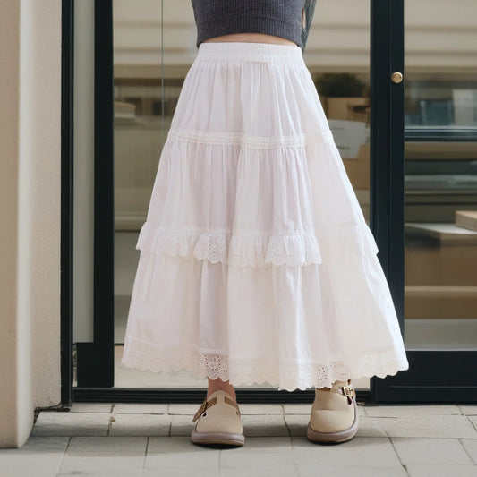 Teenage Ruched Frill Skirt