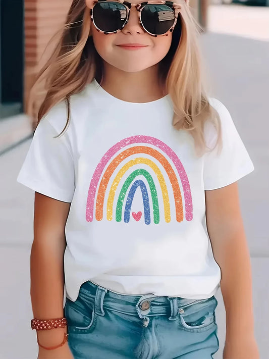 Girl's Rainbow Top