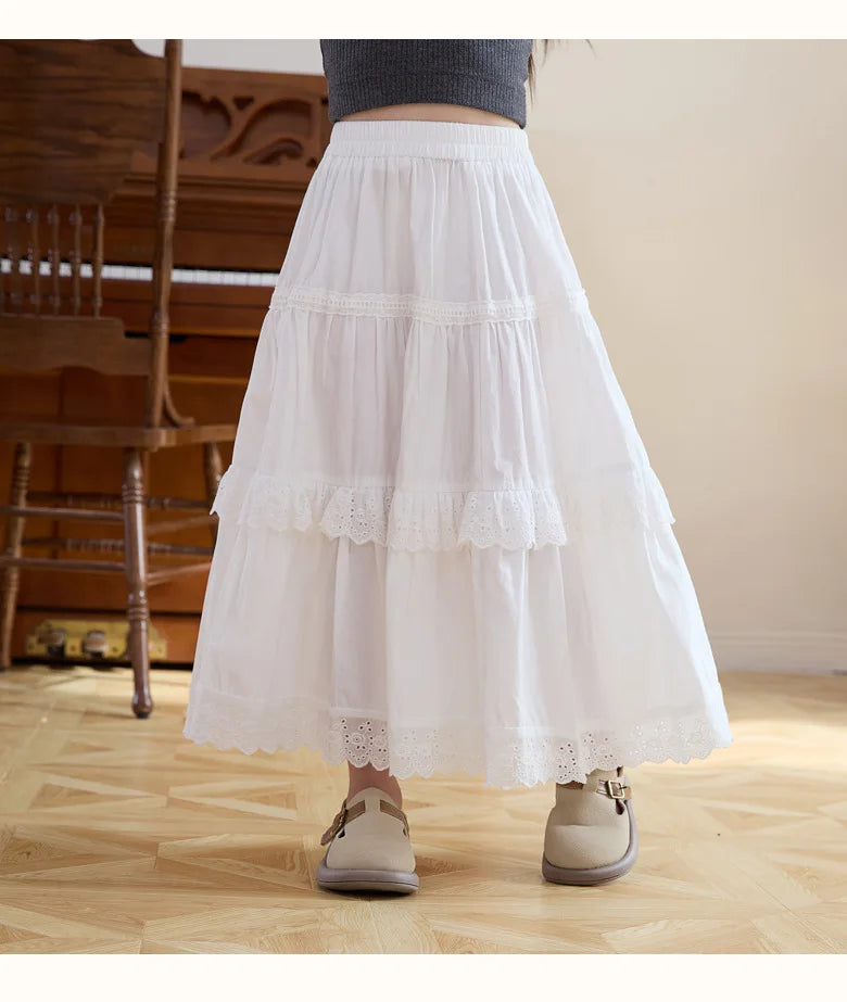 Teenage Ruched Frill Skirt