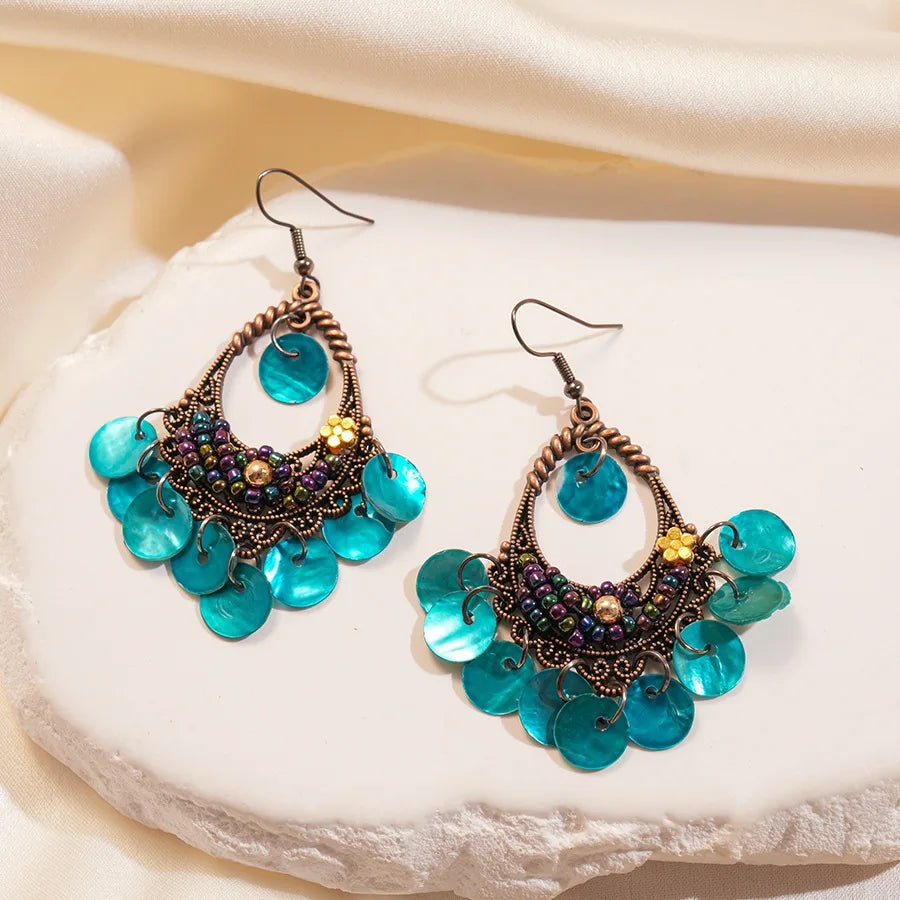 Hollow Shell Earrings