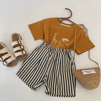 Striped Vintage Shorts