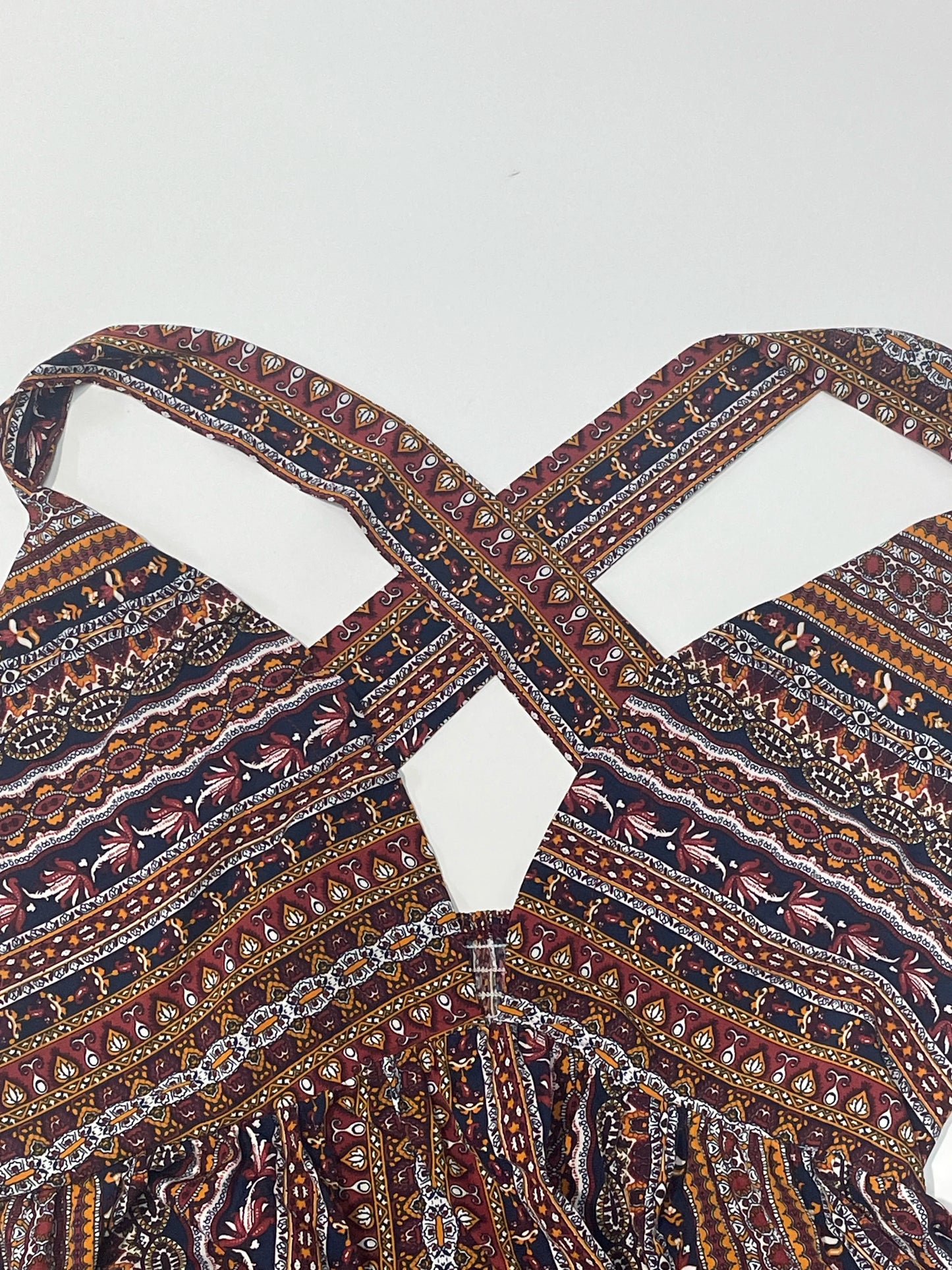 Boho Halter Beach Dress