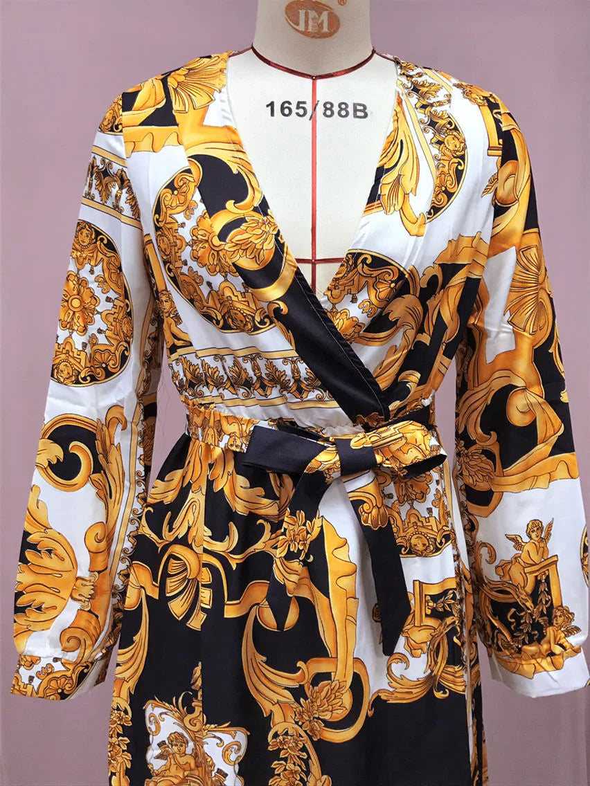 Classy Boho Dress Beige