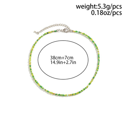 Beaded Choker Necklace