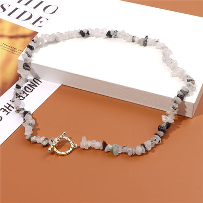 Healing Throat Chakra and Protective Crystal Necklaces