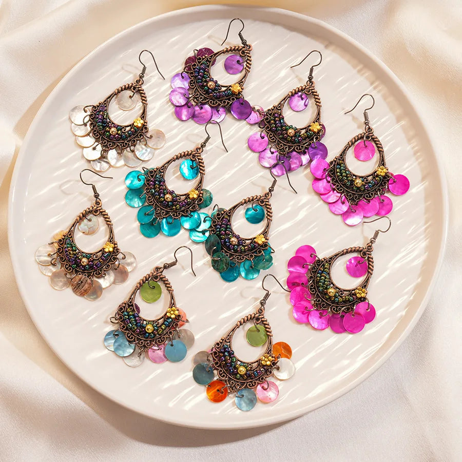 Hollow Shell Earrings