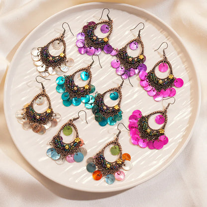 Hollow Shell Earrings