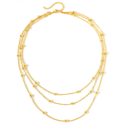 Layered Bead Necklace