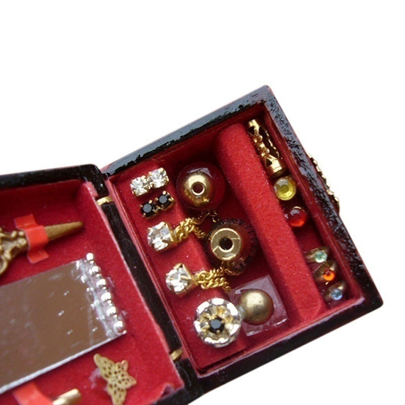 Miniature Jewellery Box Dollhouse Trinket