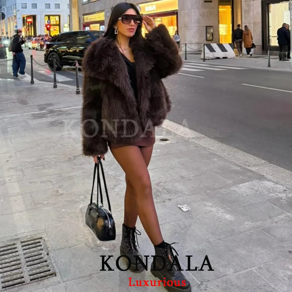 Faux Fur Coat