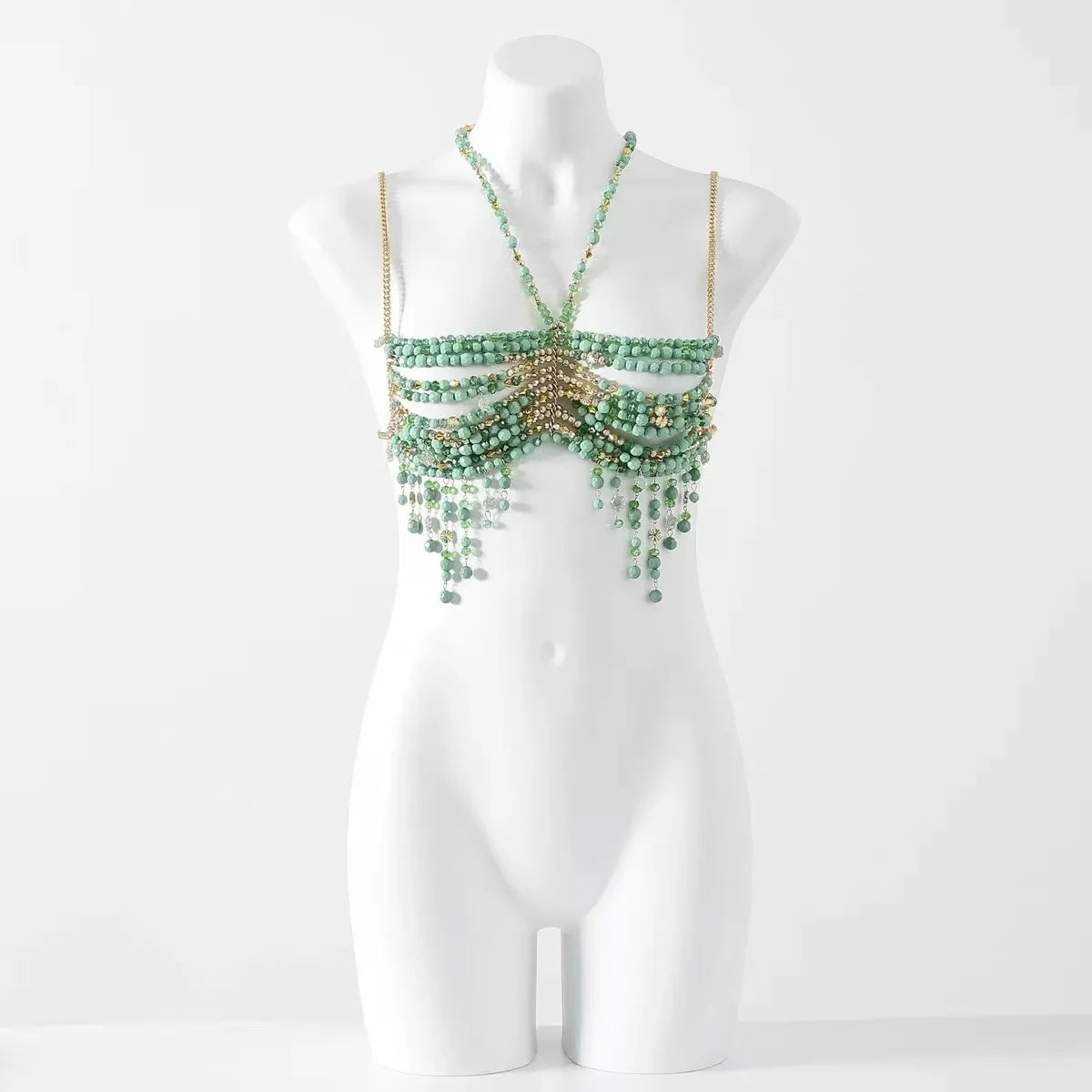 Colourful Beaded Tops