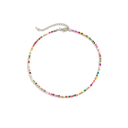Beaded Choker Necklace