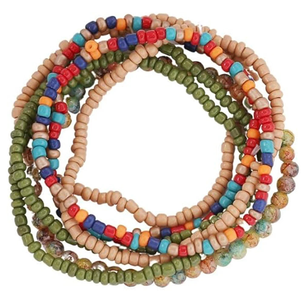 Handmade Bohemian Beaded Bracelets