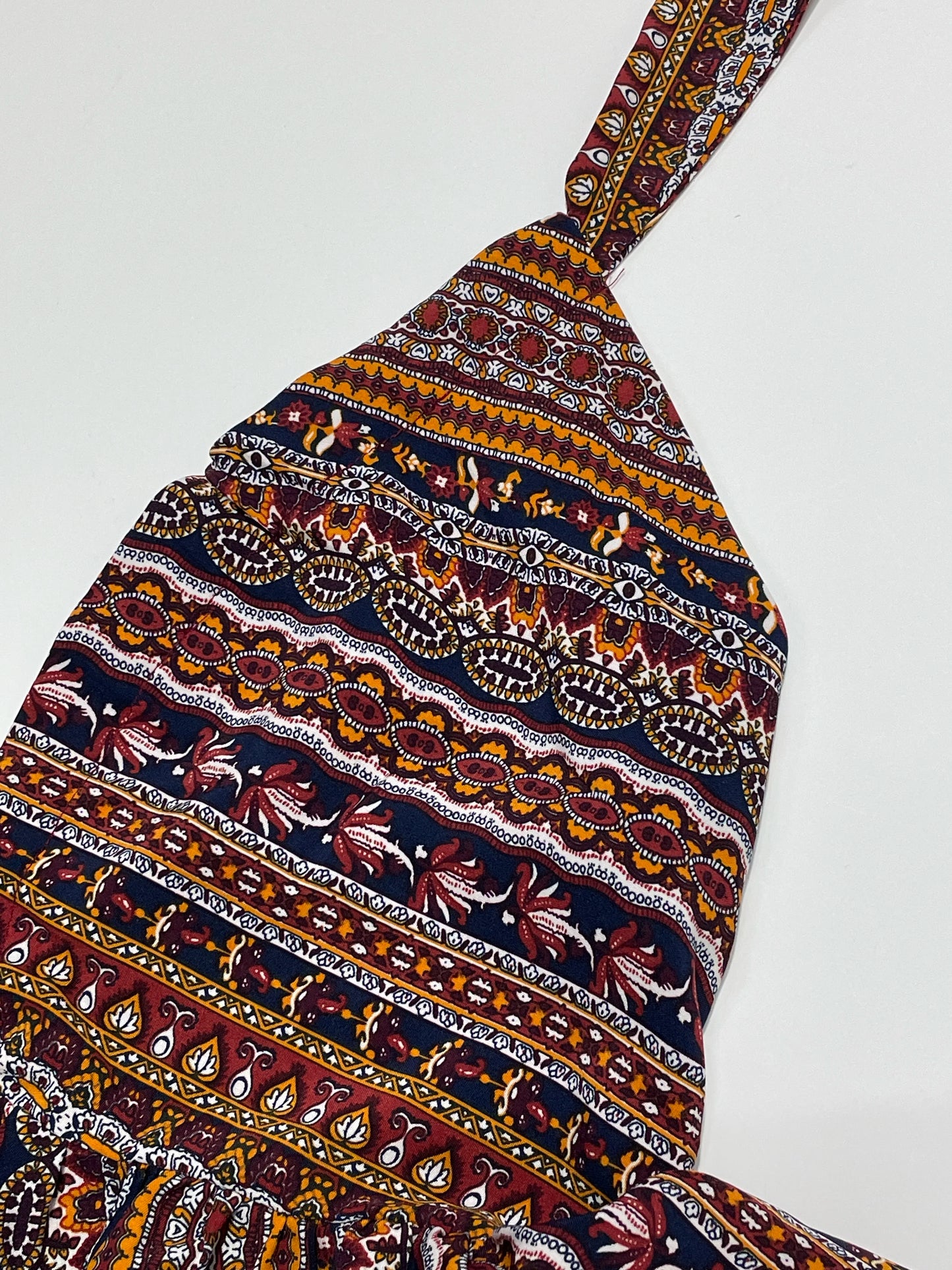 Boho Halter Beach Dress