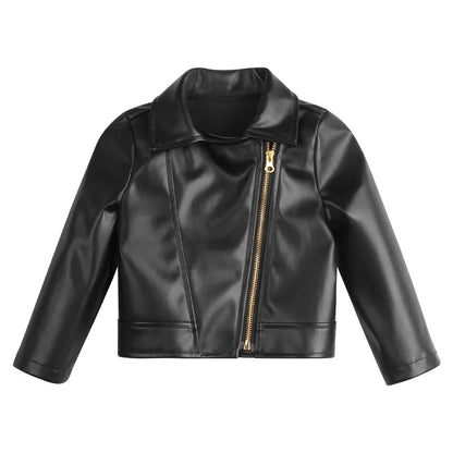 Boy's Faux Leather Jacket