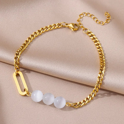 Waterproof Stainless Steel Anklets