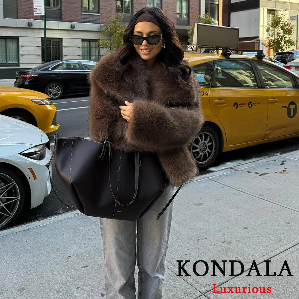 Faux Fur Coat