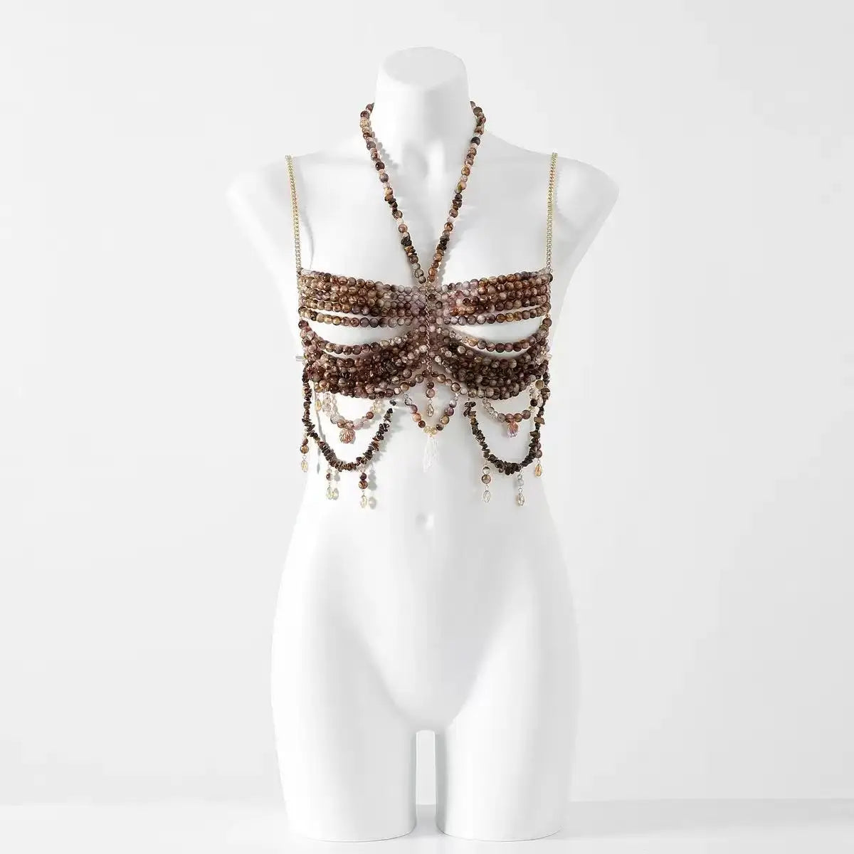 Colourful Beaded Tops