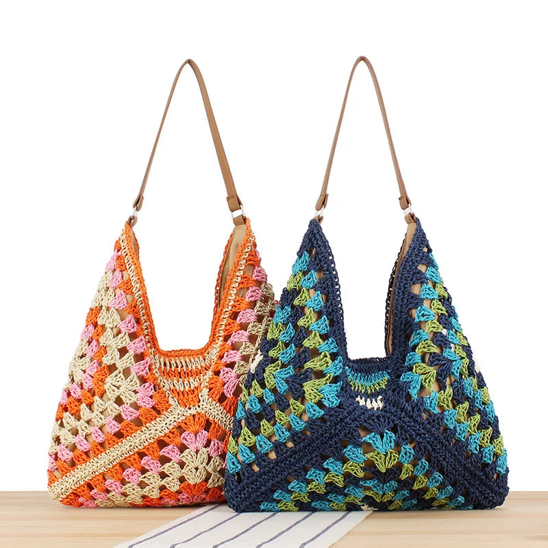 Straw Bohemian Bag
