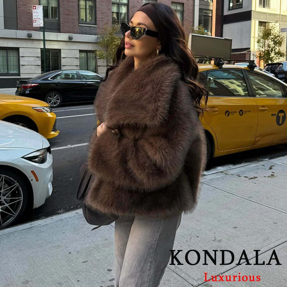 Faux Fur Coat