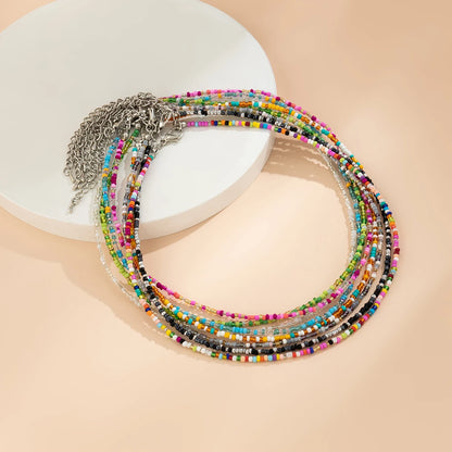 Beaded Choker Necklace