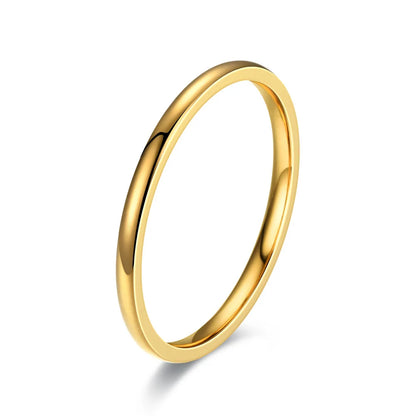 Black Matte Men's Ring