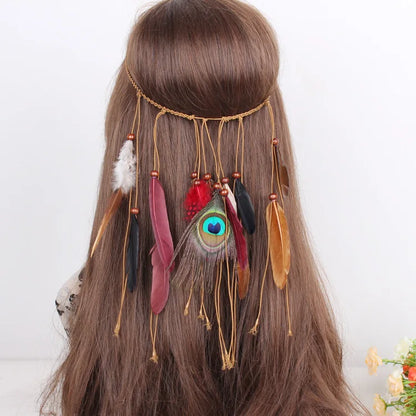 Boho Feather Headbands!