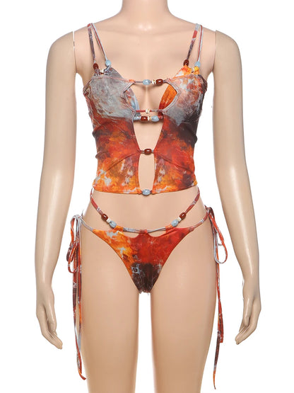Boho Style Bikini Set